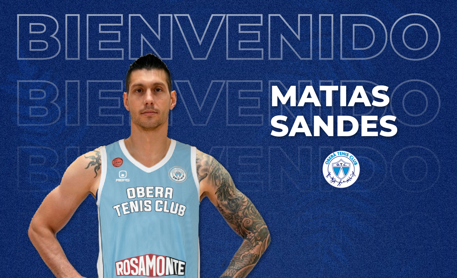 OTC suma experiencia, Matías Sandes es nuevo jugador