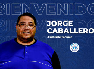 Jorge Caballero, será el asistente del primer equipo