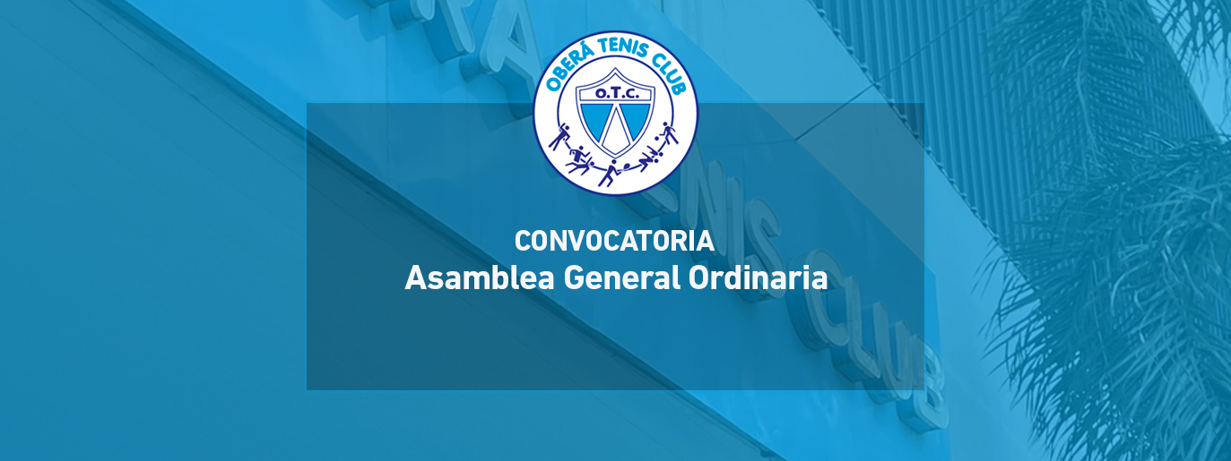 Convocatoria Asamblea General Ordinaria